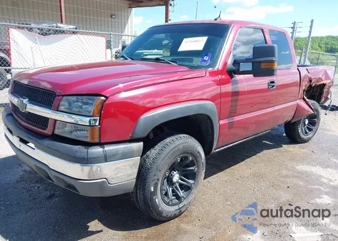 2004 Chevrolet Silverado 1500 Z71 z USA, uszkodzony, nr VIN 1GCEK19T54E216339
